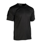Тактична футболка Sturm Mil-Tec "Tactical T-Shirt Quickdry" Black чорна XL - зображення 7
