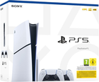 Ігрова приставка Sony PlayStation 5 Slim Standard Edition + другий геймпад Dual Sense White (0711719581116) - зображення 3