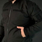 Бомбер Softshell на мікрофлісі чорний розмір XL - зображення 7