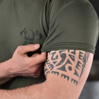 Мужская футболка с принтом Odin Army Two Coolmax олива размер 3XL - изображение 6
