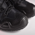 Чоловічі замшеві кросівки із вставками Cordura 1000D та мембранною Gore-Tex чорні розмір 38 - зображення 5