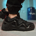 Мужские замшевые кроссовки с вставками Cordura 1000D и мембранной Gore-Tex черные размер 40 - изображение 1