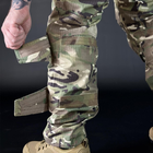 Чоловічі штани Apex Tactic ріп-стоп із кишенями для наколінників мультикам розмір 2XL - зображення 5