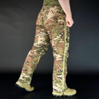 Мембранные штаны Gore-Tex Allpin мультикам размер 2XL - изображение 3