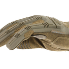 Летние перчатки Mechanix M-Pact с усиленными вставками и эластичными манжетами койот размер S - изображение 3