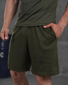 Армейский мужской летний костюм ЗСУ шорты+футболка L олива (87564) - изображение 5