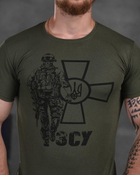 Армійський чоловічий літній костюм ЗСУ шорти+футболка M олива (87564) - зображення 2
