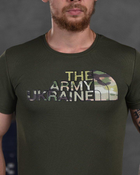 Армейская мужская футболка The Army Ukraine 2XL олива (87565) - изображение 3