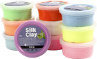 Набір для ліплення Creativ Company Silk Clay Basic Colours 10 x 40 г (5707167742785) - зображення 1