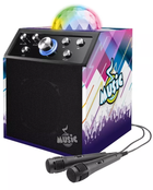 Акустична система з караоке Music Karaoke BT Disco Cube w/2 Mics (501076) - зображення 4
