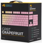 Zestaw nakładek na klawisze Glorious GPBT Grapefruit Dye Sub ANSI (143 szt) (GAKC-505) - obraz 4