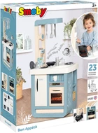 Интерактивная кухня Smoby Toys Бон Аппетит со звуковым эффектом 23 аксессуары 52х23х96 см (310824) (3032163108245)