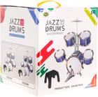 Барабанна установка Ramiz Jazz Drums Music Perfomance Синя (5903864958577) - зображення 8