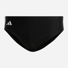 Kąpielówki slipy męskie Adidas 3 Stripes Trunk HT2063 6 Czarne (4066745149493) - obraz 6