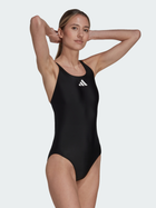 Strój kąpielowy jednoczęściowy damski Adidas 3 Bars Suit HS1747 40 Czarny (4066752878362) - obraz 3
