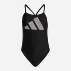 Strój kąpielowy jednoczęściowy damski Adidas 3 Bars Pr Suit HR4368 36 Czarny (4066752700182) - obraz 6