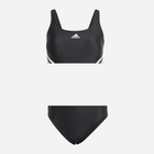 Strój kąpielowy dwuczęściowy damski Adidas 3S Sporty Bik IB5985 40 Czarny (4066752859132) - obraz 6