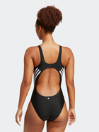 Купальник суцільний жіночий Adidas 3S Swimsuit IB5986 32 Чорний (4066752902197) - зображення 2