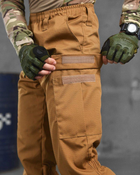 Тактические мужские штаны летние на хлястиках 2XL койот (87571) - изображение 6