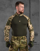 Армейская боевая рубашка убакс с налокотниками L пиксель (85777) - изображение 1