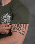 Мужской летний комплект Парамедик шорты+футболка L олива (87554) - изображение 4