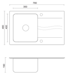 Кухонна мийка Quadron Michael 111 FUS_M7848SZ - зображення 3