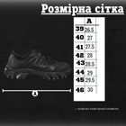 Тактичні кросівки літні Transfer ВТ0971 чорні шкіряні сітка прошита 41 - зображення 3
