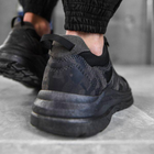 Тактичні кросівки літні Ronin ВТ6768 чорні шкіряні сітка 42 - зображення 6
