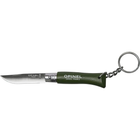 Нож-брелок Opinel №4 зеленый 002054 - изображение 1