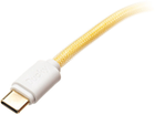 Kabel do klawiatury Ducky Premicord Coiled Cable USB Type C to Type A 1.8 m Afterglow (GATA-2584) - obraz 3