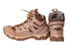 Тактичні літні черевики "НАТО" у кольорі койот + тан з мембраною, розмір 42 - зображення 4