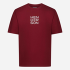 Koszulka męska bawełniana Henderson 41633-83X M Bordowa (5903972246122) - obraz 5