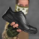 Тактичні кросівки літні Extreme Police ВТ1007 чорні шкіряні прошиті 41 - зображення 8