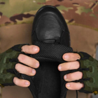 Тактичні кросівки літні Extreme Police ВТ1007 чорні шкіряні прошиті 41 - зображення 9