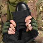Берці літні тактичні черевики All-terrain чорні шкіряні прошиті 40 - зображення 9