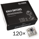 Набір перемикачів для клавіатури Glorious Kailh Speed Silver 120 шт. (KAI-SILVER) - зображення 7