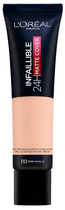 Podkład L'Oreal Paris Infaillible 24h Matte 110 Rose Vanilla 30 ml (3600523784400) - obraz 1