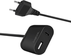 Adapter LogiLink USB Type A + USB Type-C 12 W 1.5 m Black (4052792061727) - obraz 3