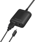Adapter LogiLink USB Type A + USB Type-C 12 W 1.5 m Black (4052792061727) - obraz 5