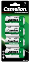 Alkaliczne baterie Camelion Super Heavy Duty D LR20 4 szt (10000420)