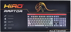 Ігрова клавіатура HIRO Raptor Black/Red (5900626852029) - зображення 5