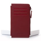 Женский кожаный кошелек Classik DR. BOND WN-23-16 wine-red