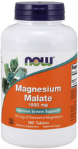 Магній малат NOW Magnesium Malate 180 таб