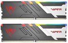 Pamięć RAM Patriot DDR5-6600 32768MB PC5-52800 (Kit of 2x16384) Viper Venom RGB (PVVR532G660C34K) - obraz 1