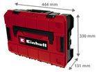 Пластиковий кейс Einhell E-Case S-F, поролоновий вкладиш (4006825662917) - зображення 4