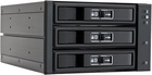 Бекплейн Chieftec 2x5.25" - 3x3.5" HDDs Hot-Swap Aluminium (CBP-2131SAS) - зображення 1