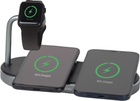 Бездротова зарядна підставка Verbatim 3-в-1 для Apple Watch та 2 Phone (23942495574) - зображення 2
