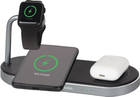 Бездротова зарядна підставка Verbatim 3-в-1 для Apple Watch та 2 Phone (23942495574) - зображення 4