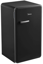 Холодильник MIDEA MDRD142SLF30 (85 см, чорний, ретро)