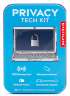 Набір для захисту приватності Kikkerland Tech Privacy Tin Set (612615118171) - зображення 1